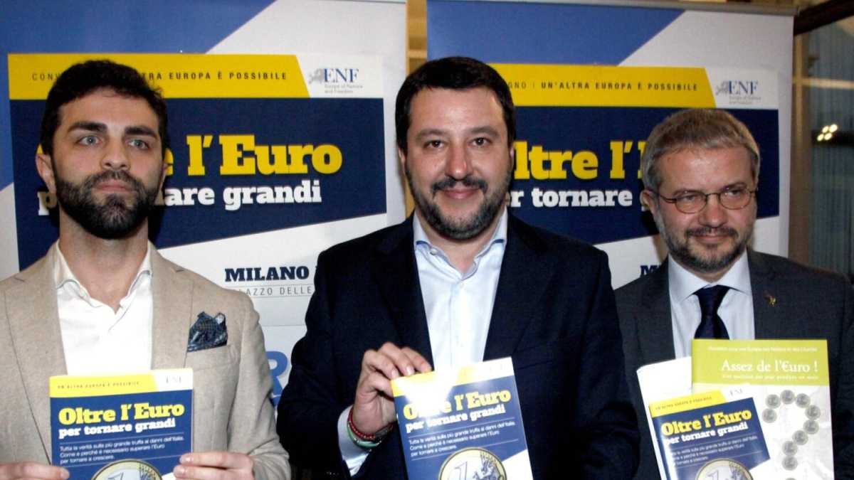 Immagine di No Euro, no Lega
