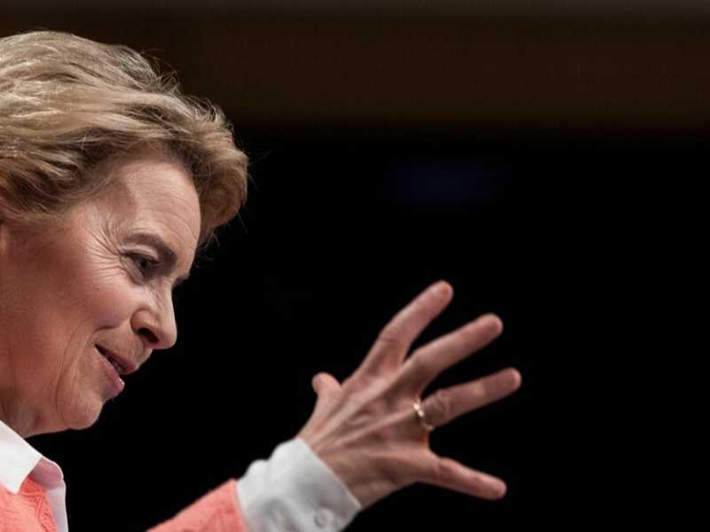 Ursula von der Leyen (foto LaPresse)
