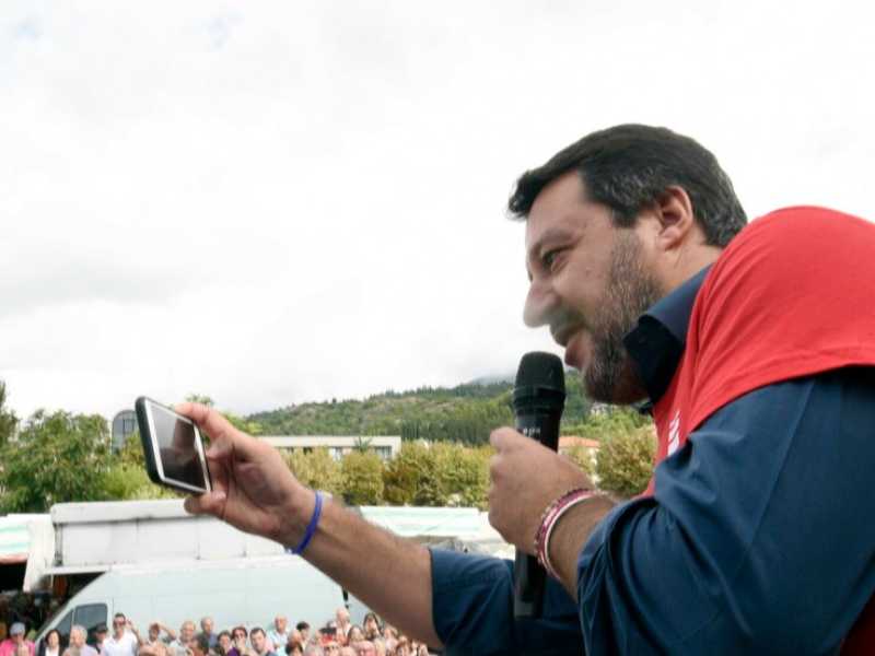 Matteo Salvini (foto LaPresse)