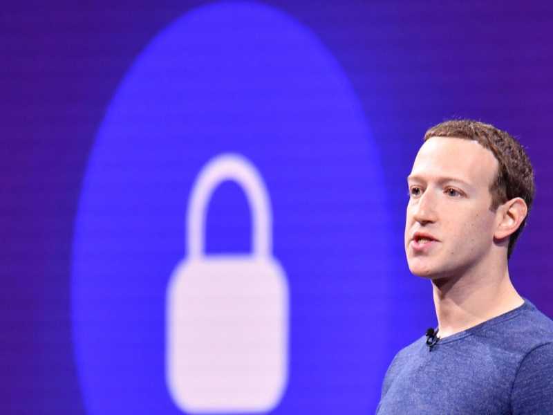 Mark Zuckerberg, ceo di Facebook (foto LaPresse)
