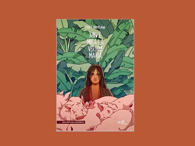 La copertina di &ldquo;Non &egrave; Mica la Vergine Maria&rdquo; di Feby Indirani