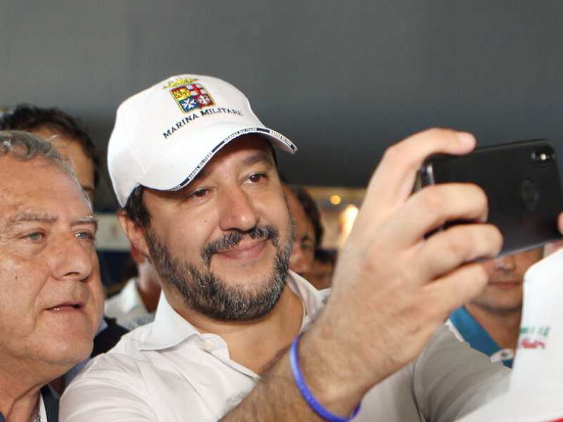 Matteo Salvini (foto LaPresse)