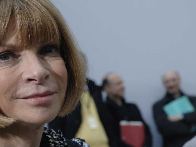 Anna Wintour, direttrice di Vogue (foto LaPresse)
