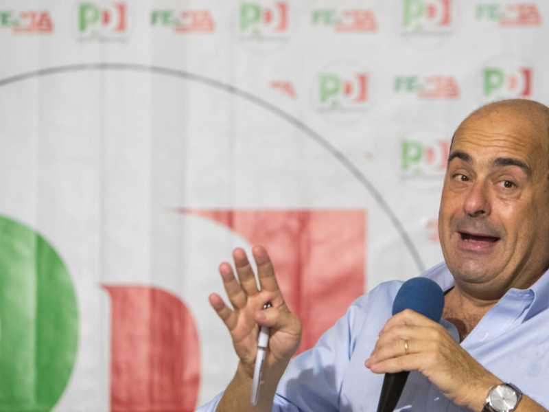 Nicola Zingaretti, segretario del Pd (foto LaPresse)