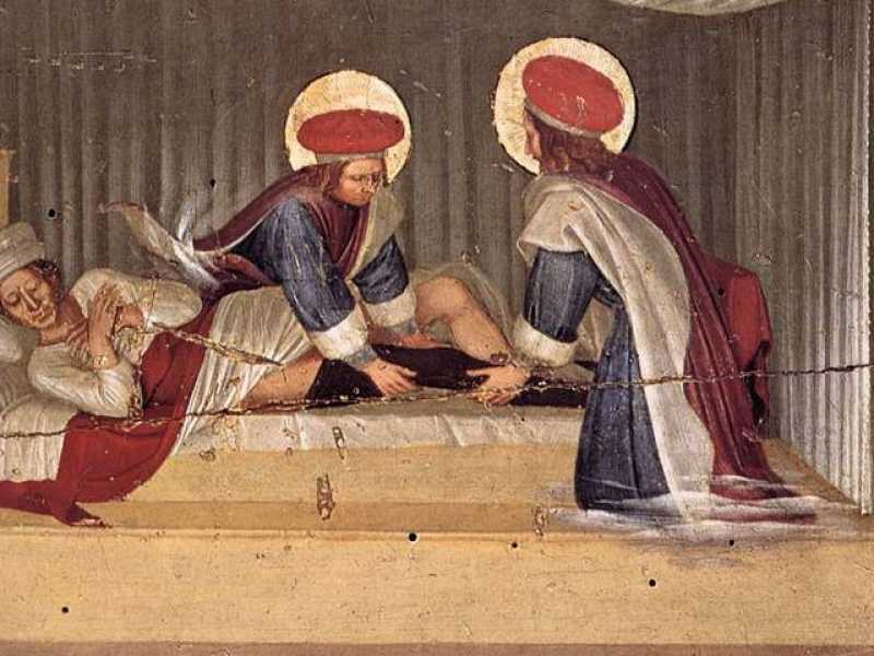 Santi Cosma e Damiano da pala di San Marco - Wikipedia