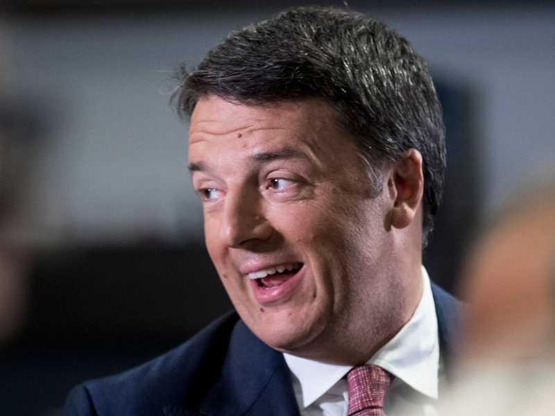 Matteo Renzi (Foto LaPresse)