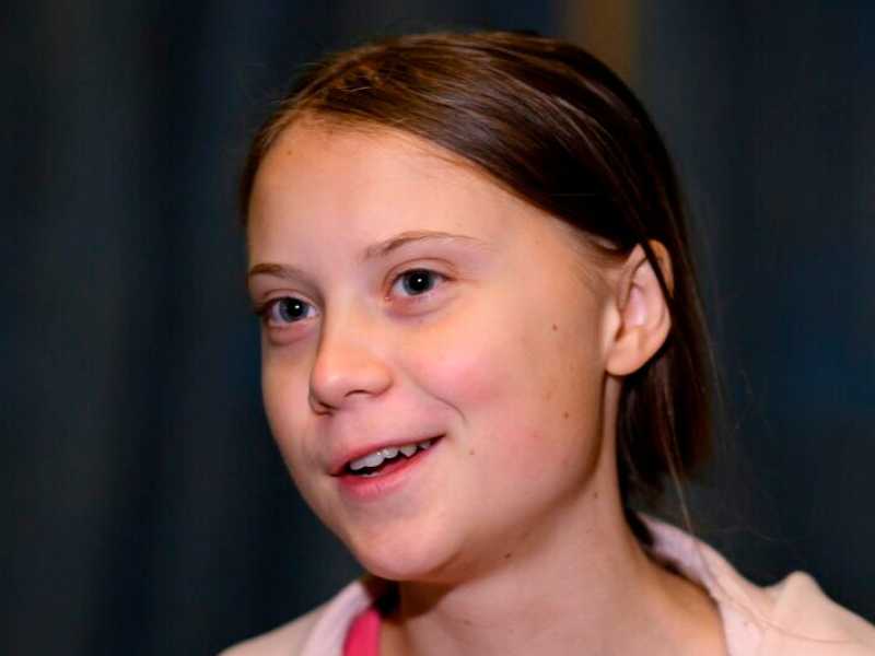 Greta Thunberg (foto LaPresse)