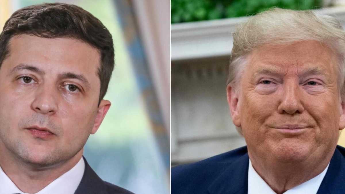 Immagine di Trump a Zelensky: “Mi faresti un favore?”
