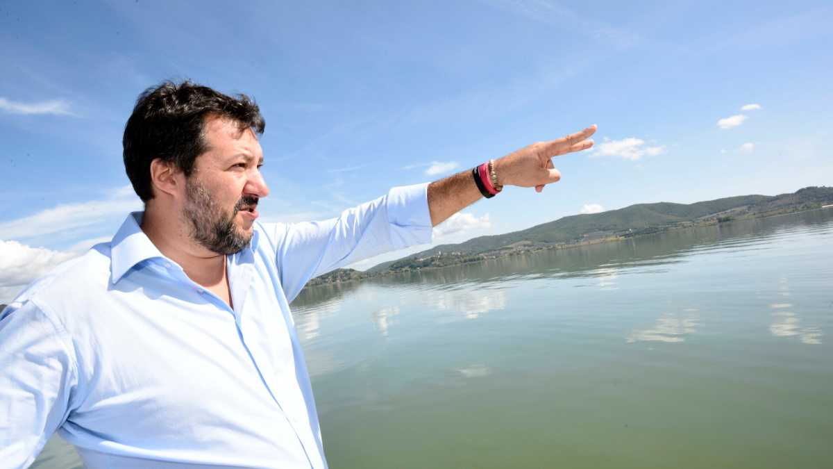 Immagine di Salvini cerca la redenzione in Umbria dopo i colpi di sole del Papeete