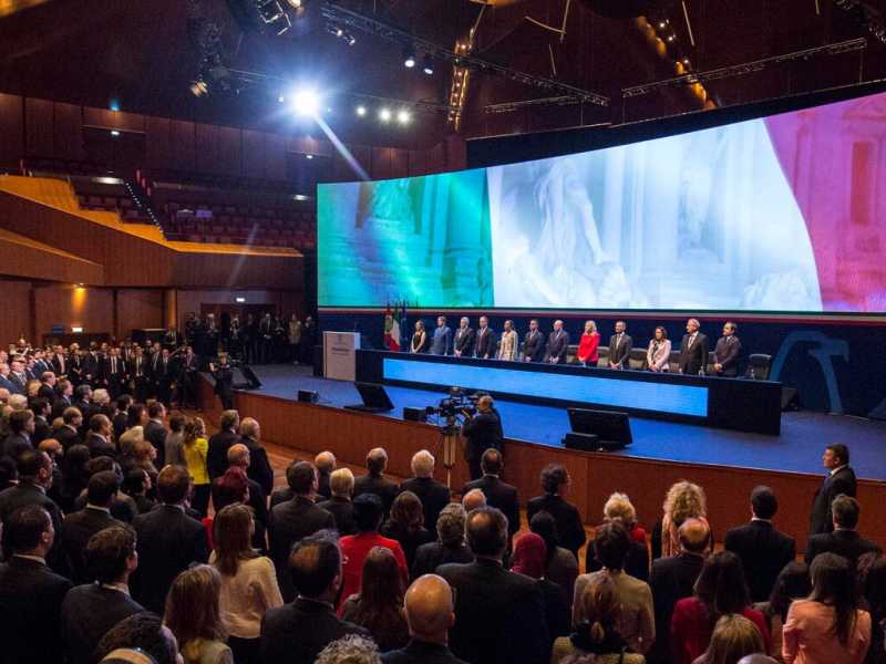 Assemblea generale di Confindustria (foto LaPresse)