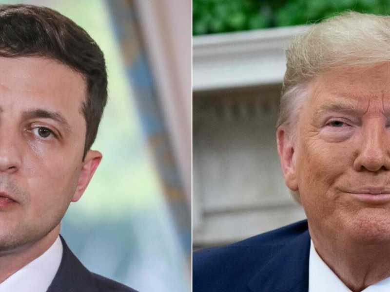 Volodymyr Zelensky e Donald Trump (foto LaPresse)