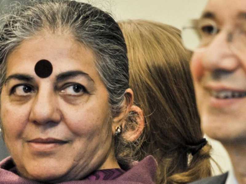 Vandana Shiva (foto LaPresse)