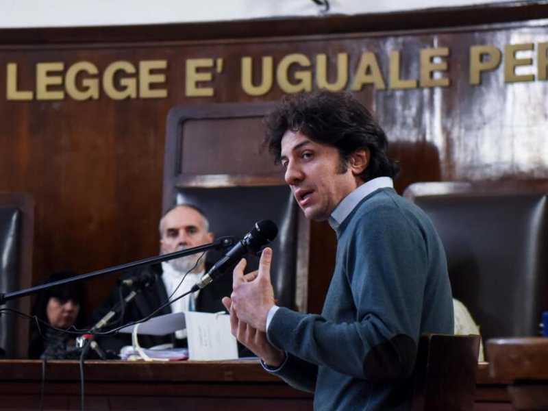 Processo a carico di Marco Cappato, accusato di aiuto al suicidio per vicenda dj Fabo (Foto LaPresse)