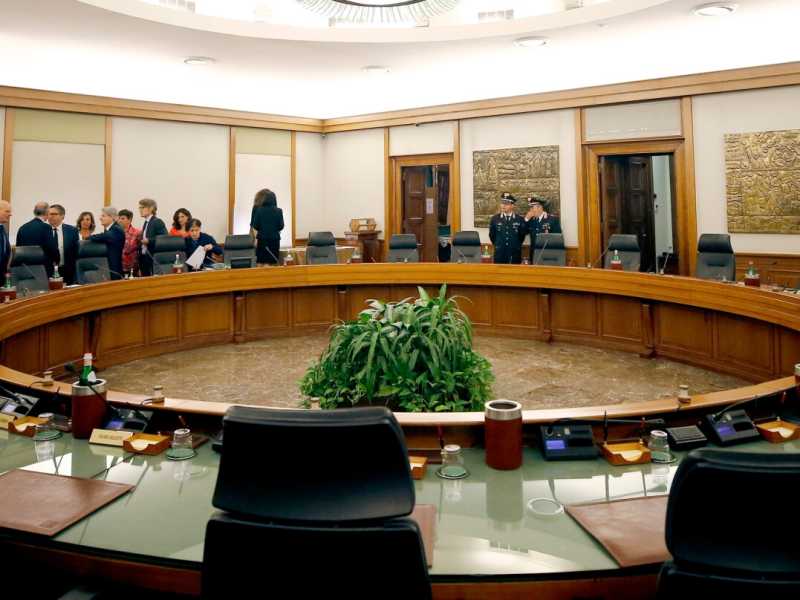 Seduta plenaria del Csm (foto LaPresse)