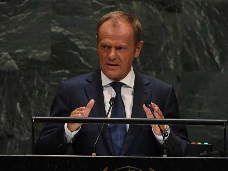 Donald Tusk (foto LaPresse)