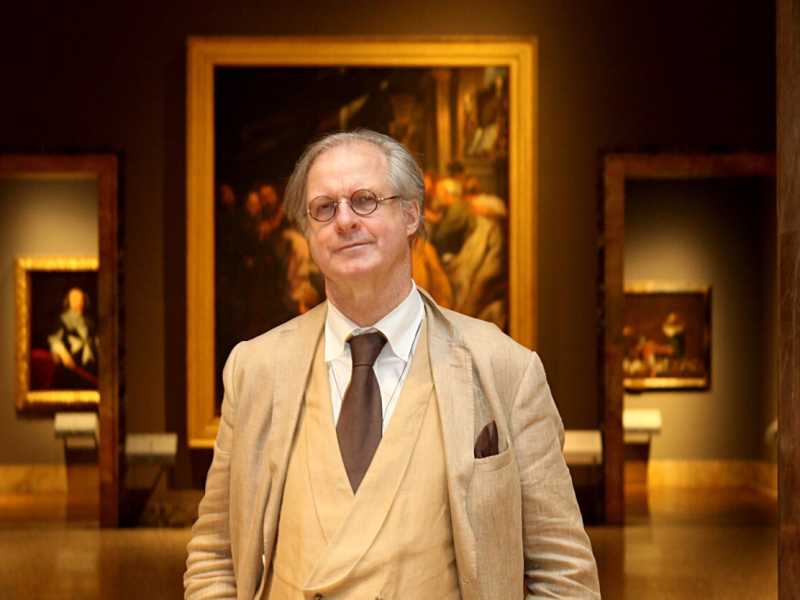 James Bradburne, direttore generale della Pinacoteca di Brera e della Biblioteca Nazionale Braidense (foto LaPresse)