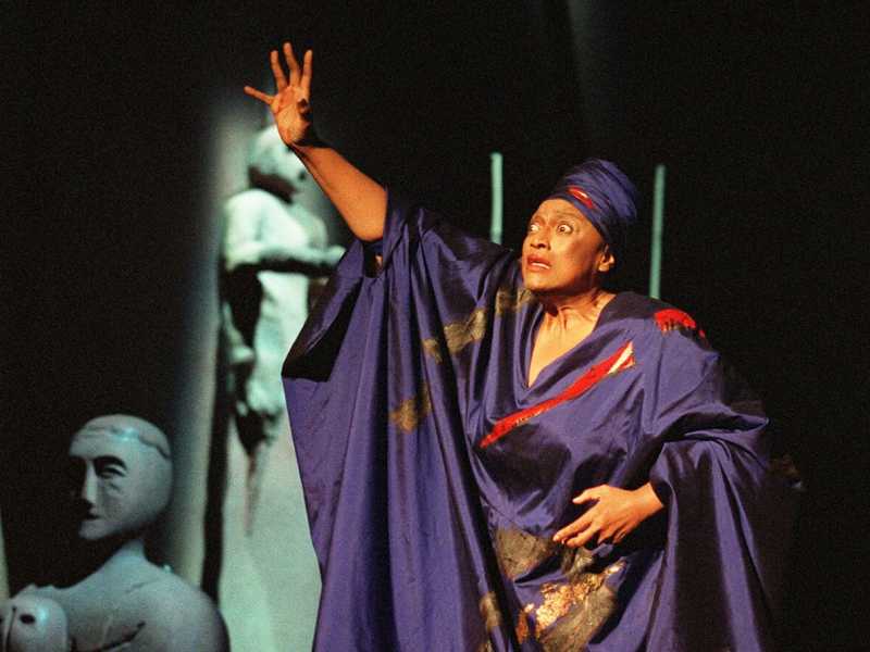 Il soprano Jessye Norman (foto LaPresse)