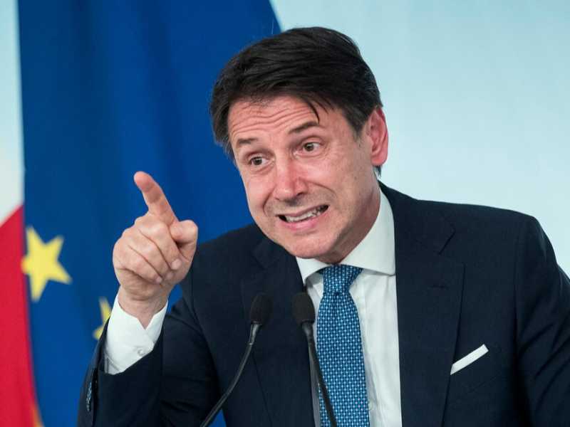 Giuseppe Conte (foto LaPresse)