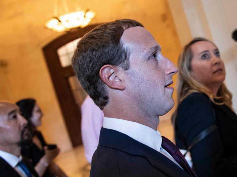 Mark Zuckerberg (foto LaPresse)