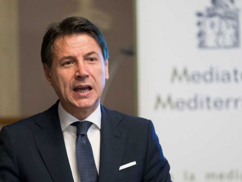Giuseppe Conte (foto LaPresse)