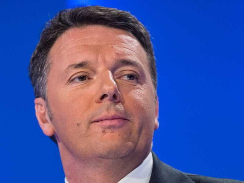 Matteo Renzi (foto LaPresse)