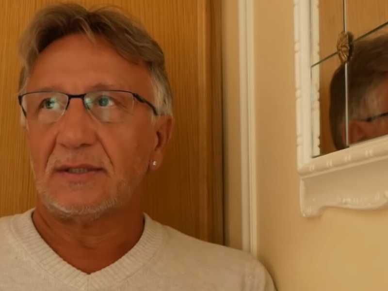 Screenshot di un video con Michele Boldrin