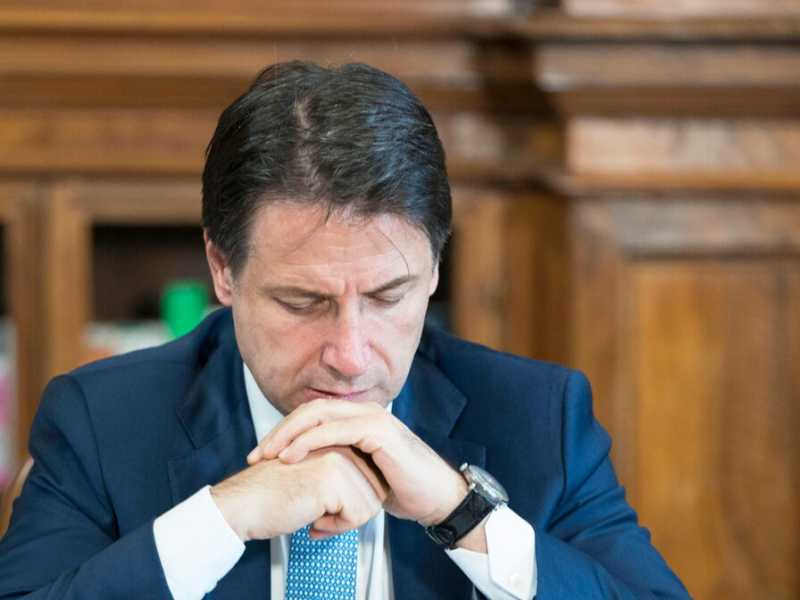 Giuseppe Conte (foto LaPresse)