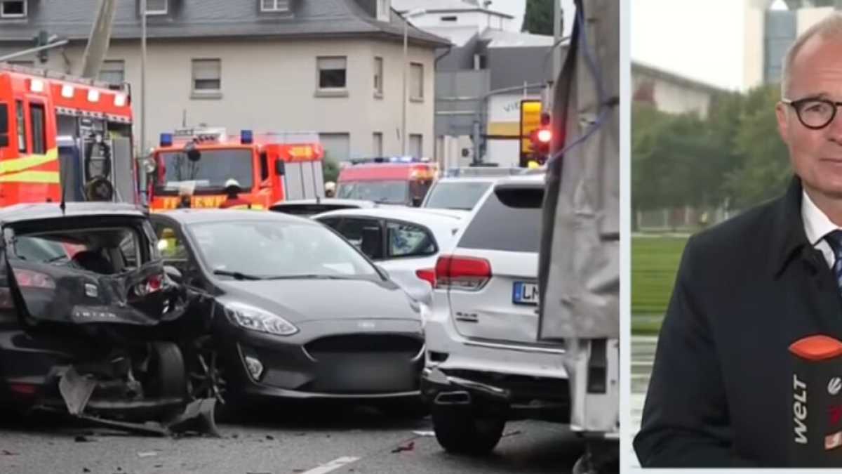 Immagine di Nove feriti a Limburg, un camion si schianta contro otto auto