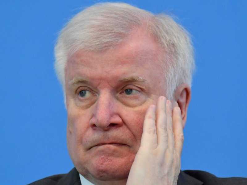 Il ministro dell'Interno tedesco, Horst Seehofer (foto LaPresse)