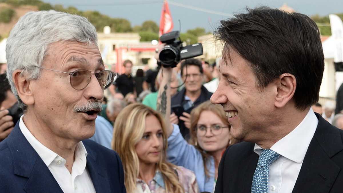Immagine di A Palazzo Chigi s’avanza una strana coppia: Conte e D'Alema