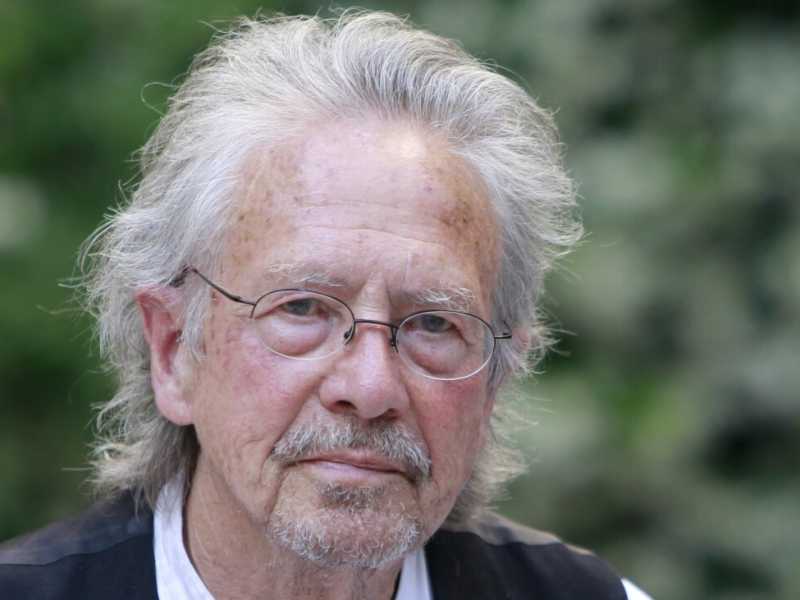 Peter Handke, Premio Nobel per la letteratura 2019 (foto LaPresse)