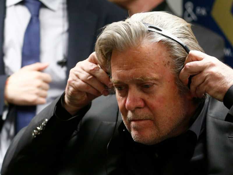 Steve Bannon (foto LaPresse)