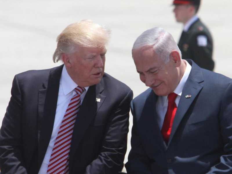 Donald Trump e Benjamin Netanyahu (foto LaPresse)
