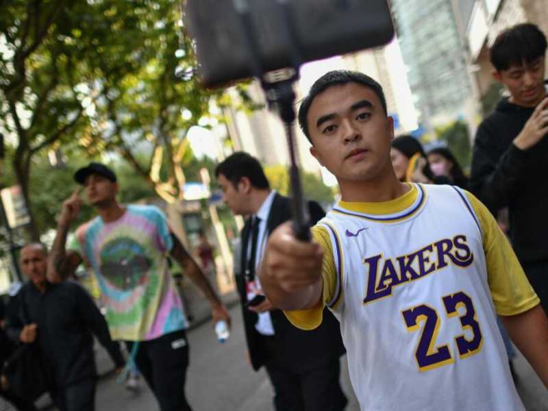 I contratti di sponsorizzazione delle aziende cinesi alle squadre di Nba sono stati annullati (foto LaPresse)