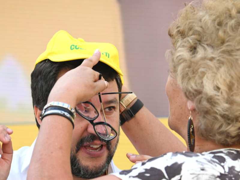 Matteo Salvini (foto LaPresse)