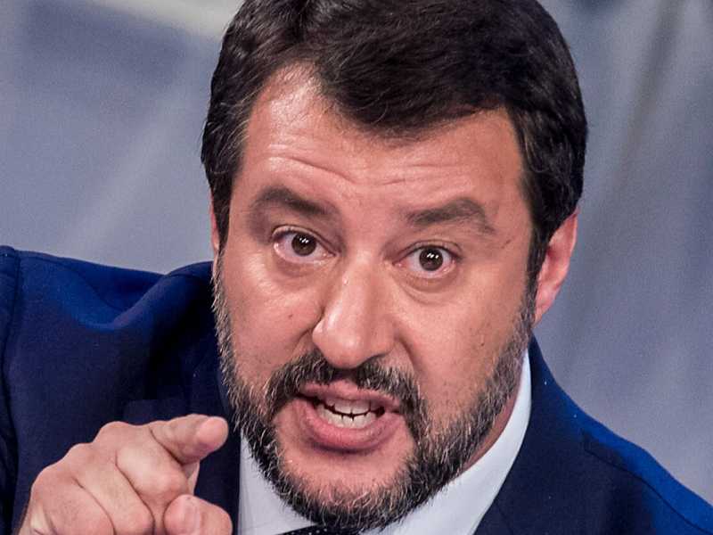 Matteo Salvini (foto LaPresse)