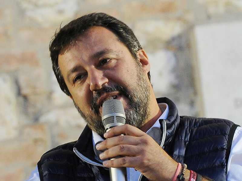 Matteo Salvini (foto LaPresse)