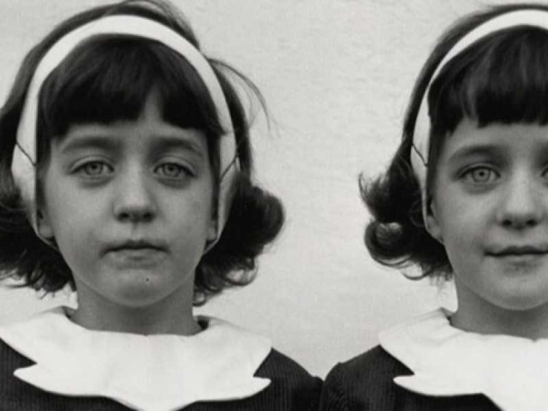 “Identical Twins” (Roselle, New Jersey, 1967) è una delle fotografie più famose di Diane Arbus