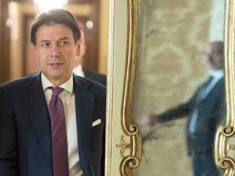 Giuseppe Conte (foto LaPresse)