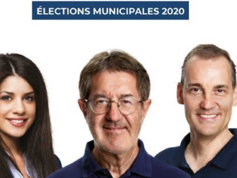 Un particolare del manifesto elettorale comparso a Forbach