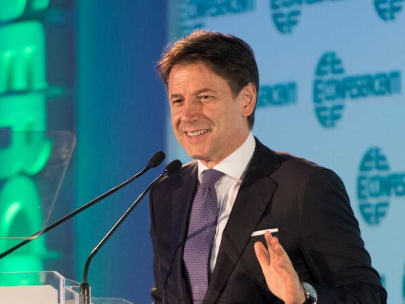Giuseppe Conte (foto LaPresse)