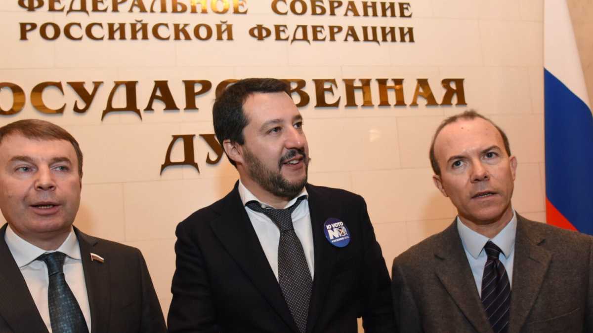 Immagine di Report ci ricorda che i guai di Salvini sono nella nube nera che circonda la Lega