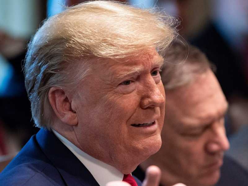 Donald Trump (foto LaPresse)