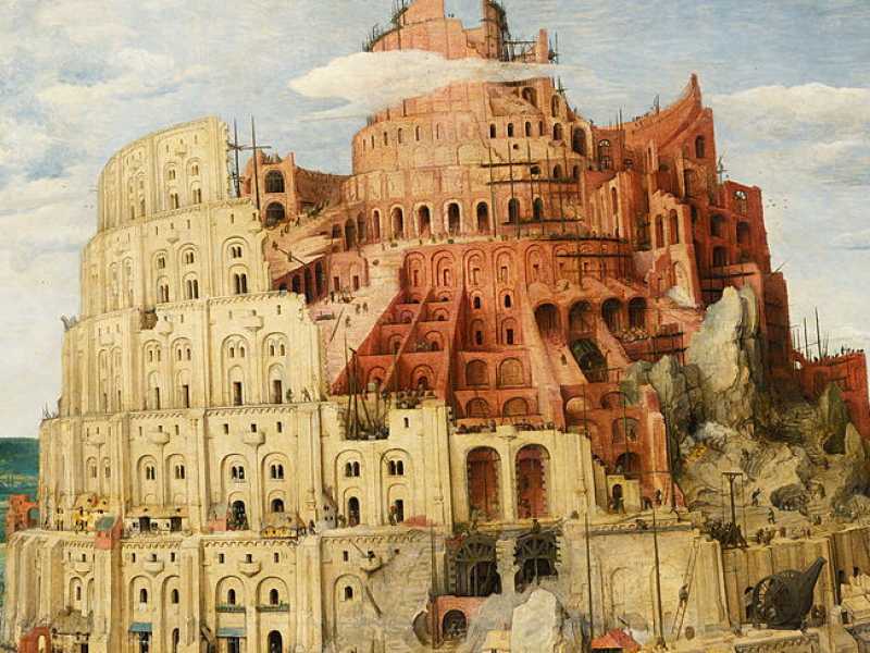 Torre di Babele, Pieter Bruegel il Vecchio, 1563