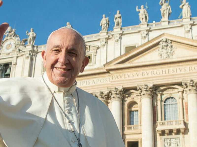 Papa Francesco (foto LaPresse)