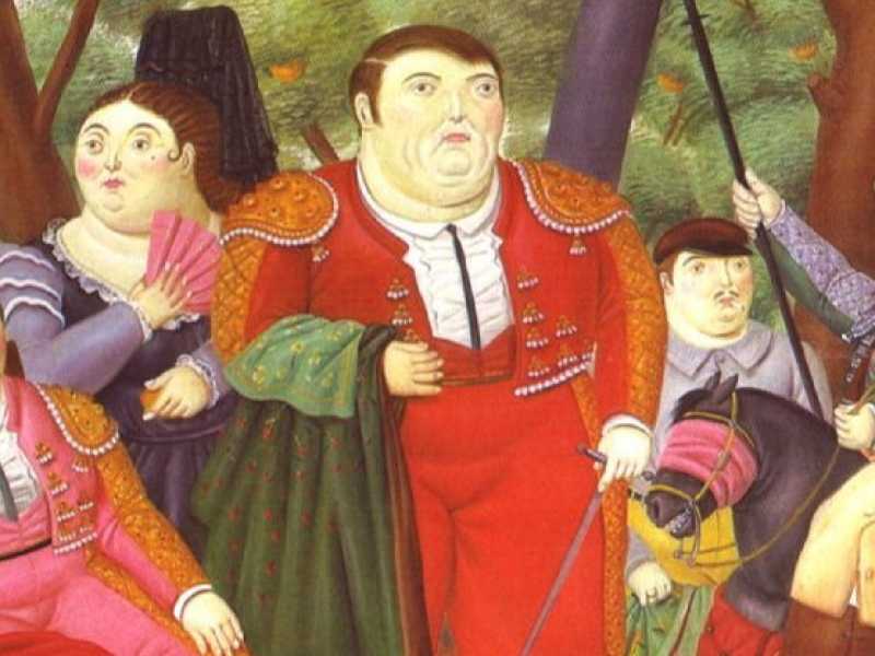 Lefty e la sua banda, Fernando Botero, 1987