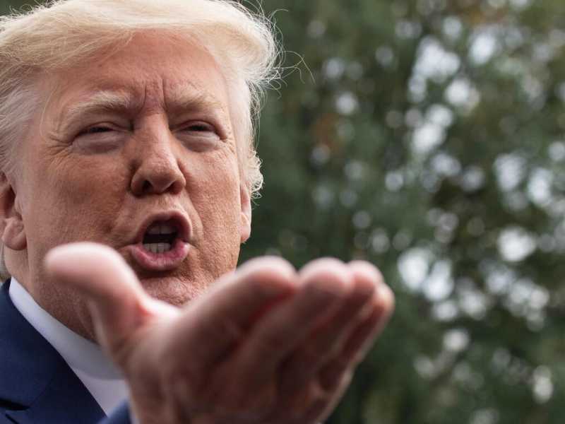 Trump (foto LaPresse)
