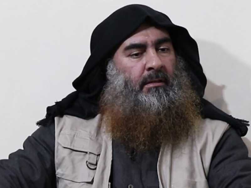Abu Bakr al Baghdadi nell'ultimo video diffuso dallo Stato islamico ad aprile 