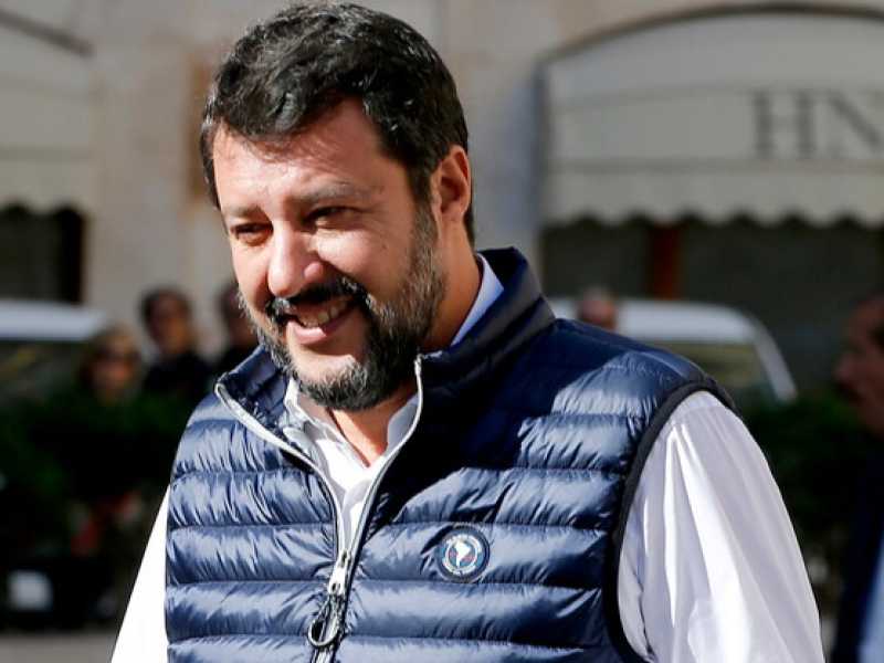 Matteo Salvini (foto LaPresse)
