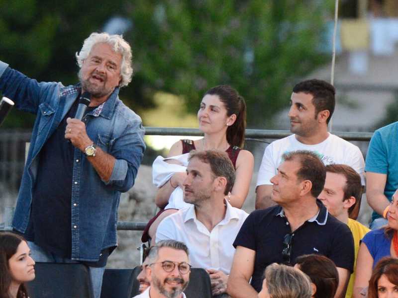 Beppe Grillo (foto LaPresse)